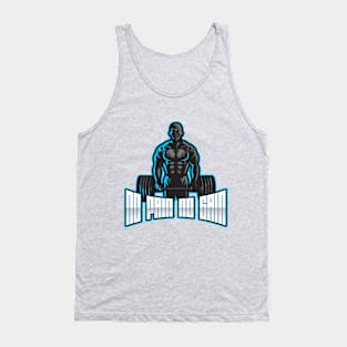 Gym training no pain no gain Tank Top